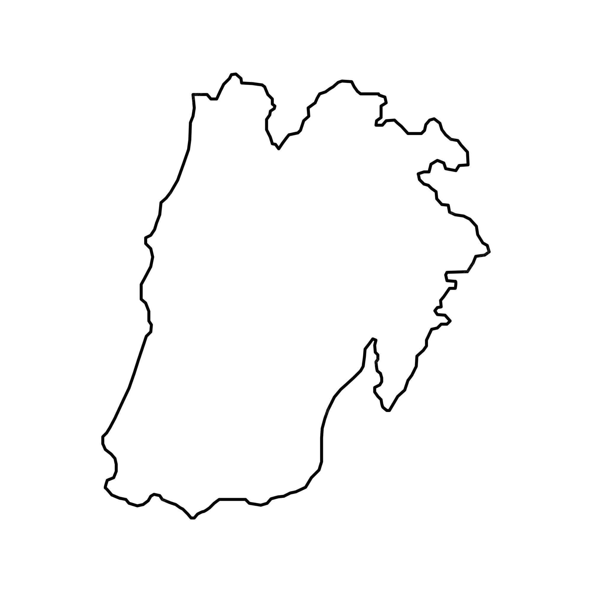 Resultado de imagem para mapa dos distritos mais perto de lisboa