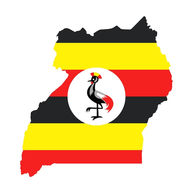 Mapa de uganda