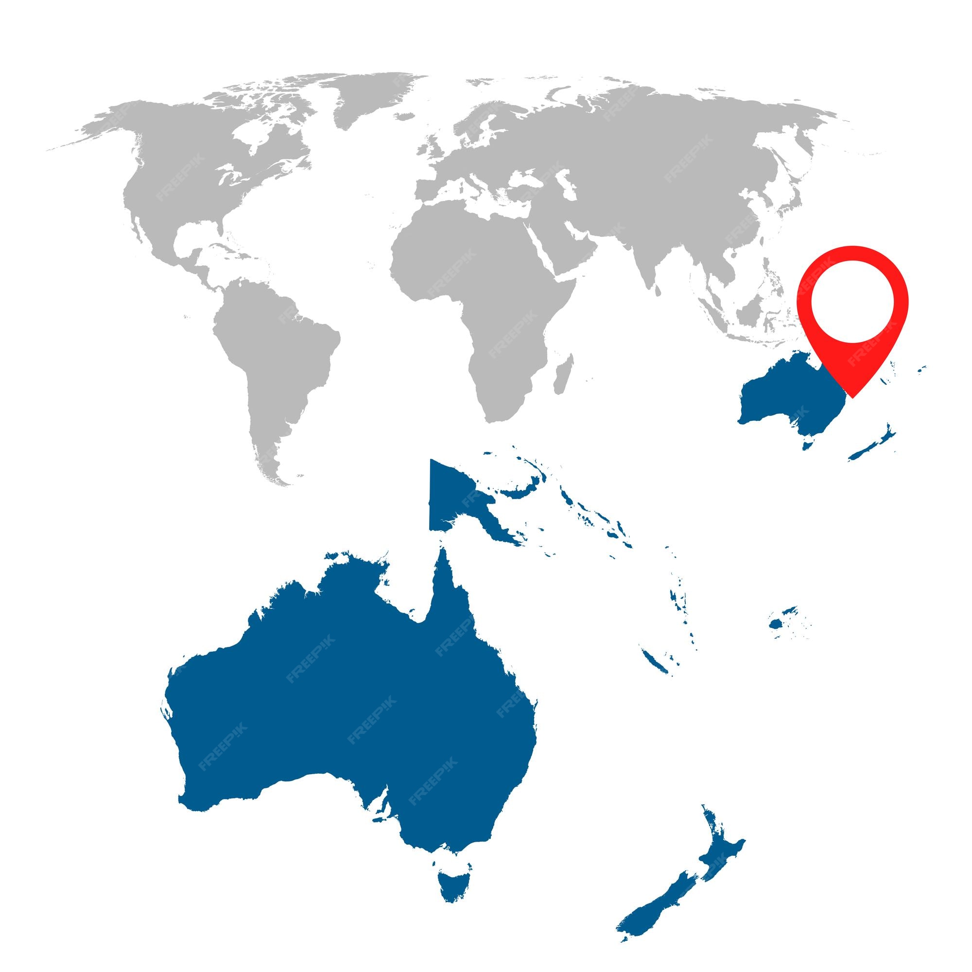 Mapa detalhado da federação russa da rússia e conjunto de navegação do mapa  do mundo ilustração vetorial plana