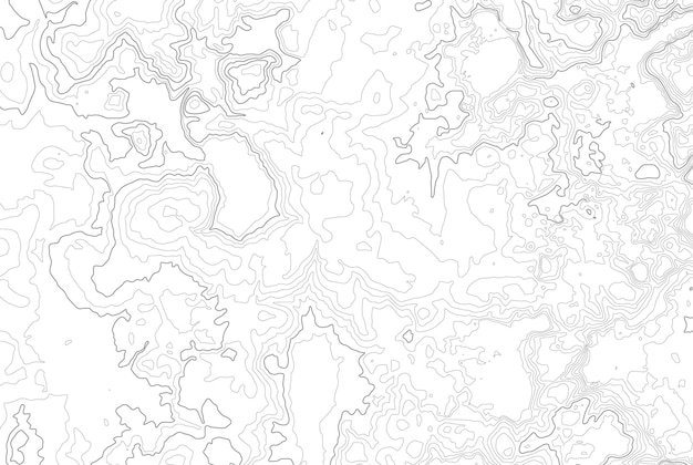 Mapa topográfico de fundo de contorno de mapa topográfico com mapa de contorno de elevação vetor topográfico mundial geográfico