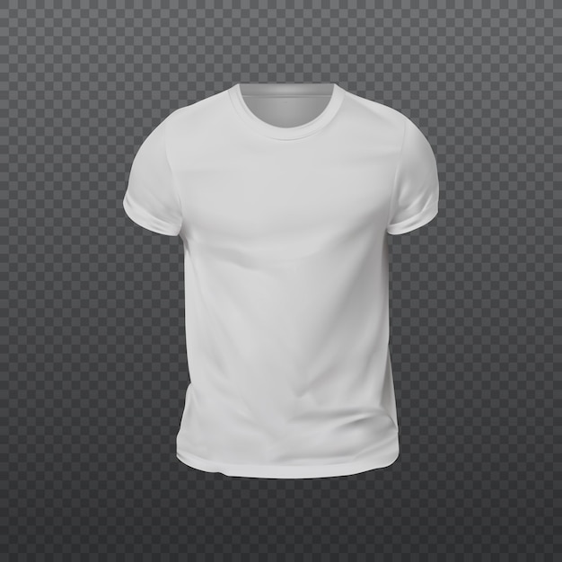 Maquete da camisa t. modelo de camiseta em branco de 4 cores