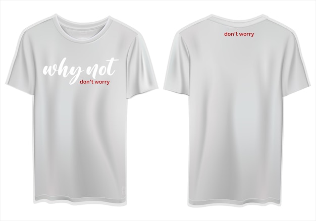 maquete de texto de slogan vetorial design elegante de camiseta