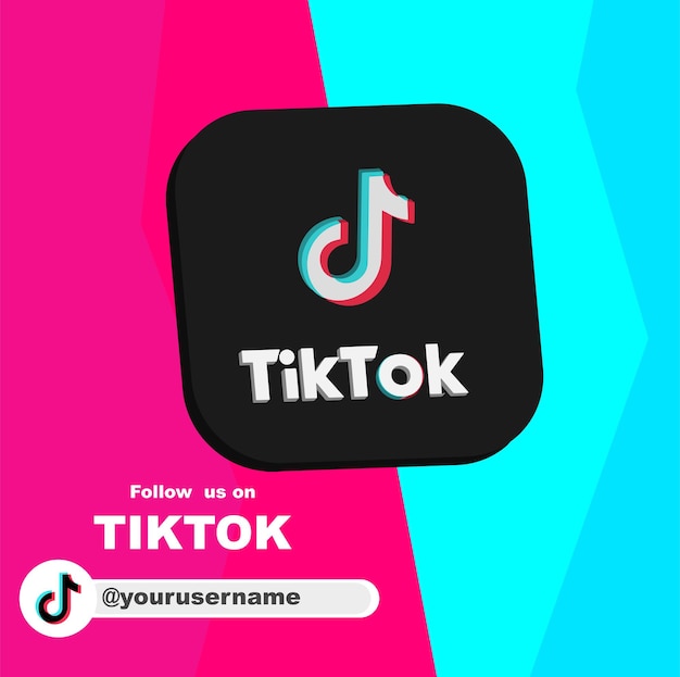 Vetor maquete do tiktok definir tela de mídia social e modelo de interface de rede editorial