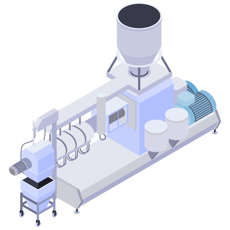 Máquina de extrusão isométrica