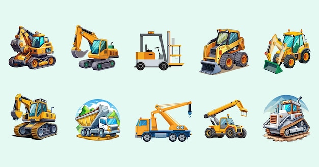 Máquinas pesadas de construção veículos de equipamento de construção