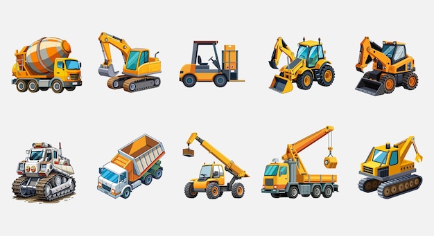 Máquinas pesadas de construção veículos de equipamento de construção