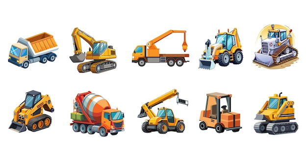 Máquinas pesadas de construção veículos de equipamento de construção
