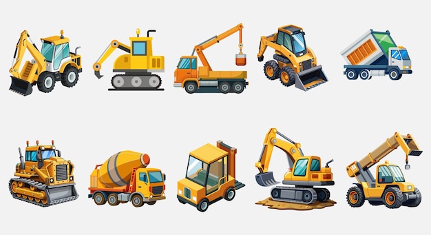 Máquinas pesadas de construção veículos de equipamento de construção