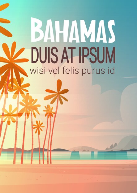 Mar das bahamas