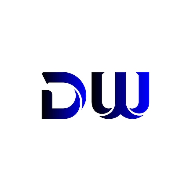 marca de letra dw