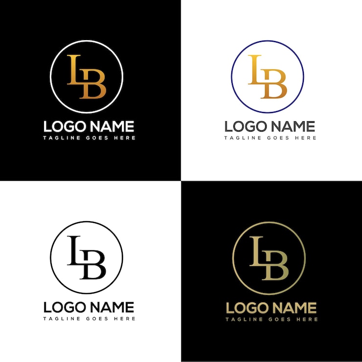 Marca de texto do logotipo LB