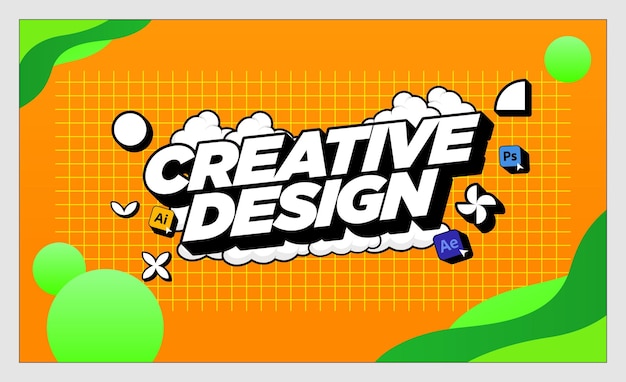 Marketing de Campanha de Poster de Design Criativo