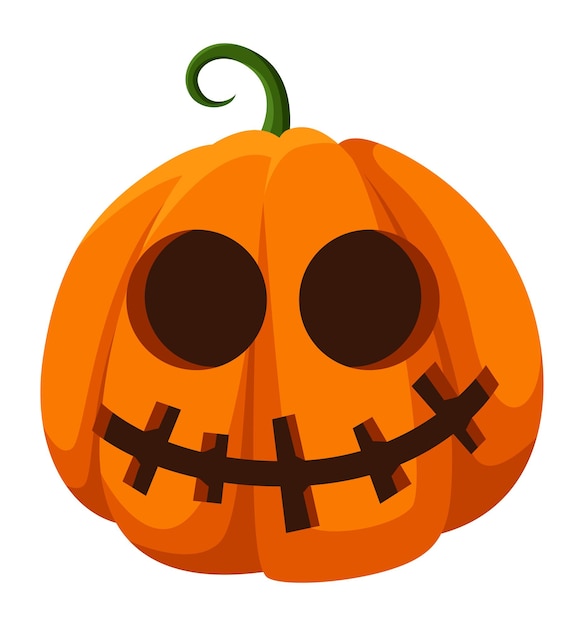 abóbora de halloween com cara assustadora 26887041 PNG