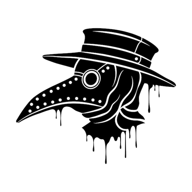 COLEÇÃO DE DESENHOS - PLAGUE DOCTOR (MÉDICO DA PESTE BUBÔNICA)