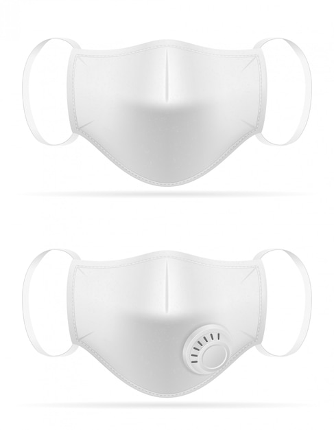 Máscara respiratória médica para proteção contra doenças e infecções transmitidas por gotículas transportadas pelo ar