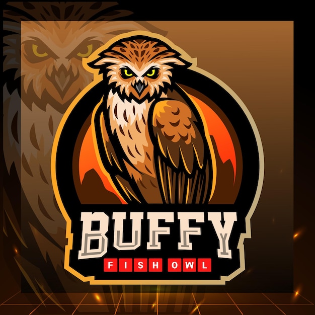 Mascote buffy fish owl