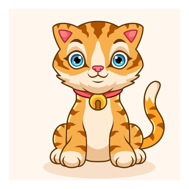 Desenho Animado De Gato Fofo Isolado Emoji Ilustração do Vetor - Ilustração  de sorriso, cômico: 225028066