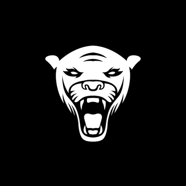 Mascote logotipo panther