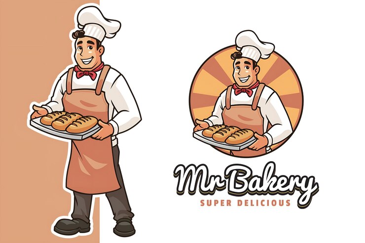 Mascote Mr Bakery