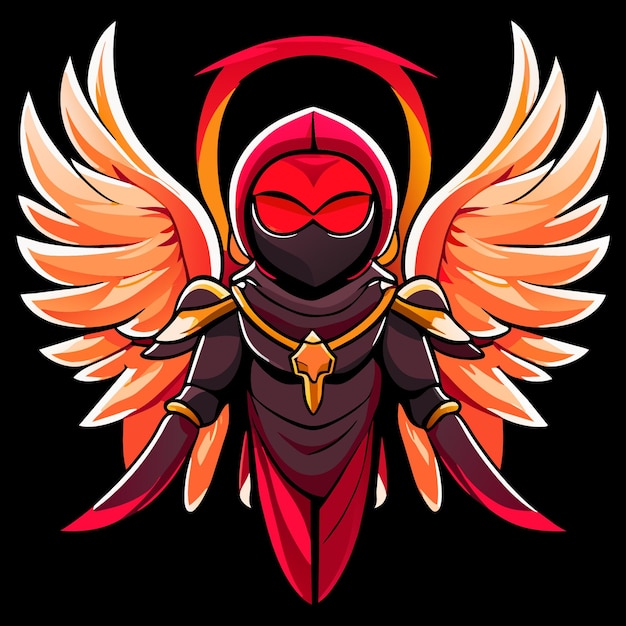 Mascotstyle angel iconografia