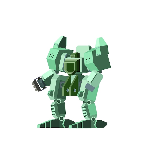 MECHA ROBOT SPIDER animação