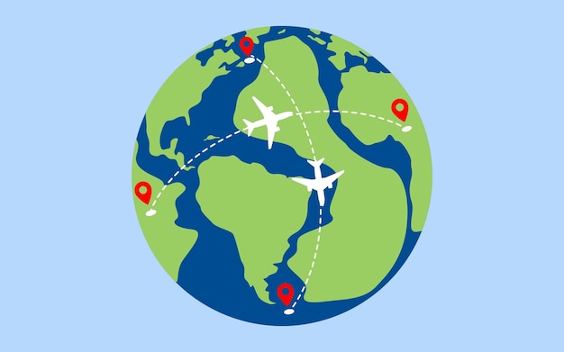 Medicamentos distribuídos em todo o mundo através da distribuição de vacinas de avião em todo o mundo