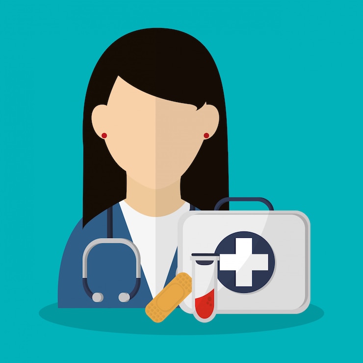 Vetor medicina relacionados com ícones