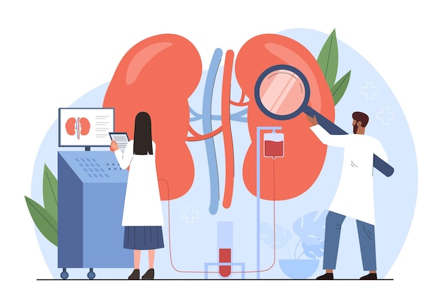 médicos com rins