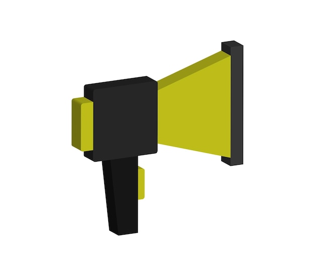 Megafone ilustrado
