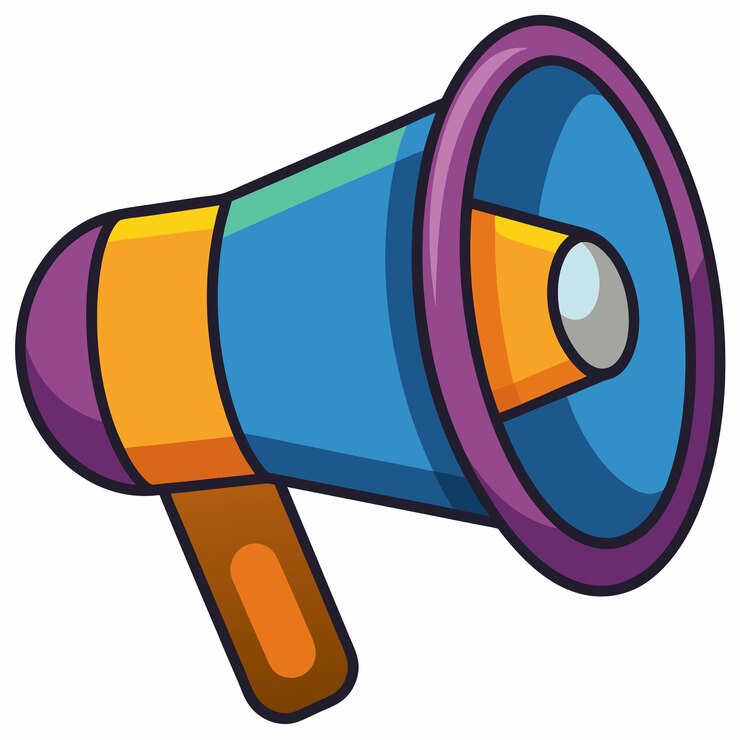 Vetor megafone vector icon ilustração cinema cinema icon conceito isolado premium vector flat estilo de desenho animado
