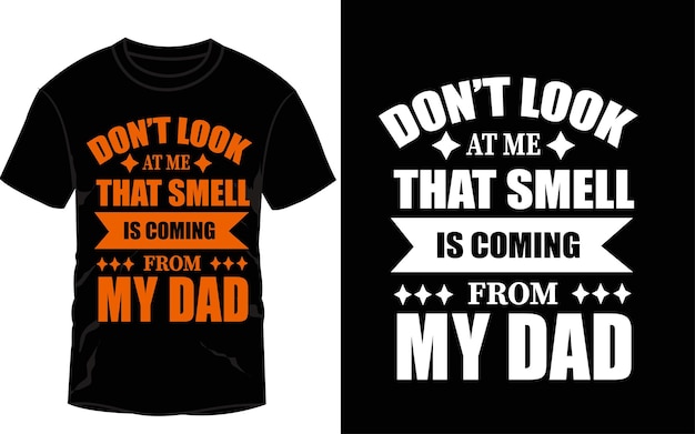 Vetor melhor camiseta do dia dos pais e modelo de design vetorial de pôster impressão de camiseta do dia dos pais com citação