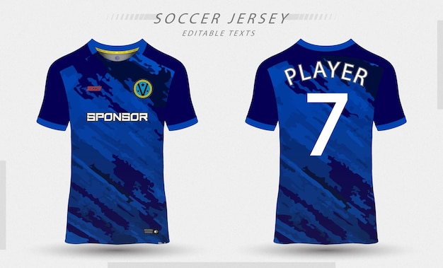 Melhor modelo de camisa de futebol vetorial design de camiseta esportiva