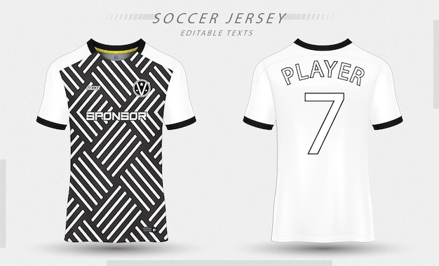 Melhor modelo de camisa de futebol vetorial design de camiseta esportiva