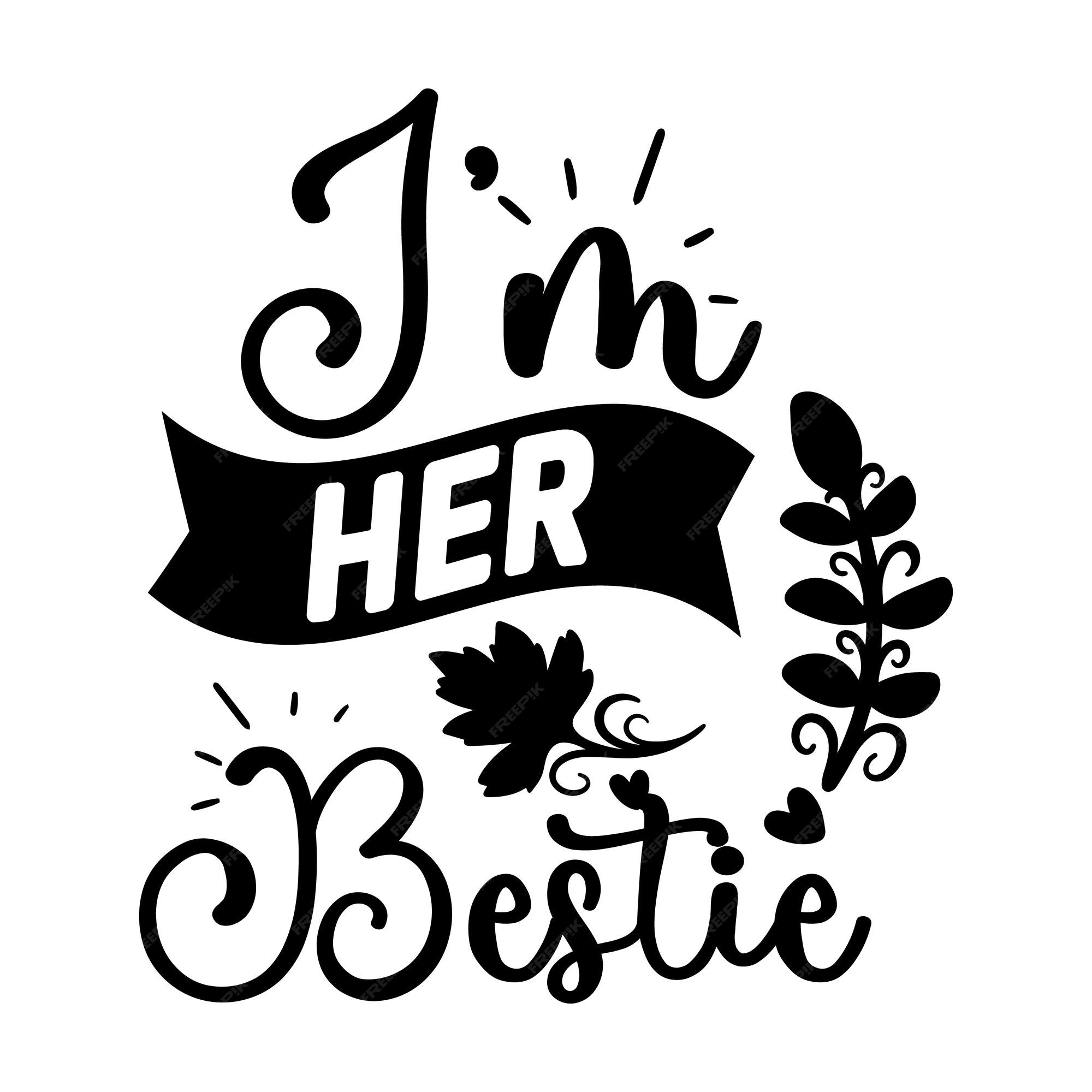 Design PNG E SVG De Melhores Amigas De Brinde Para Camisetas