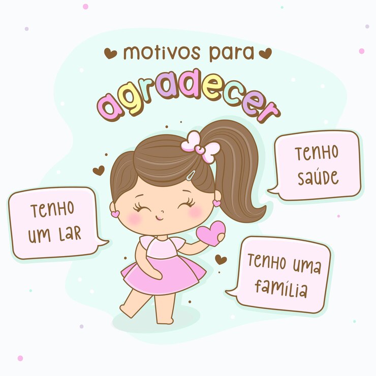 Vetor menina bonita com um vetor de coração