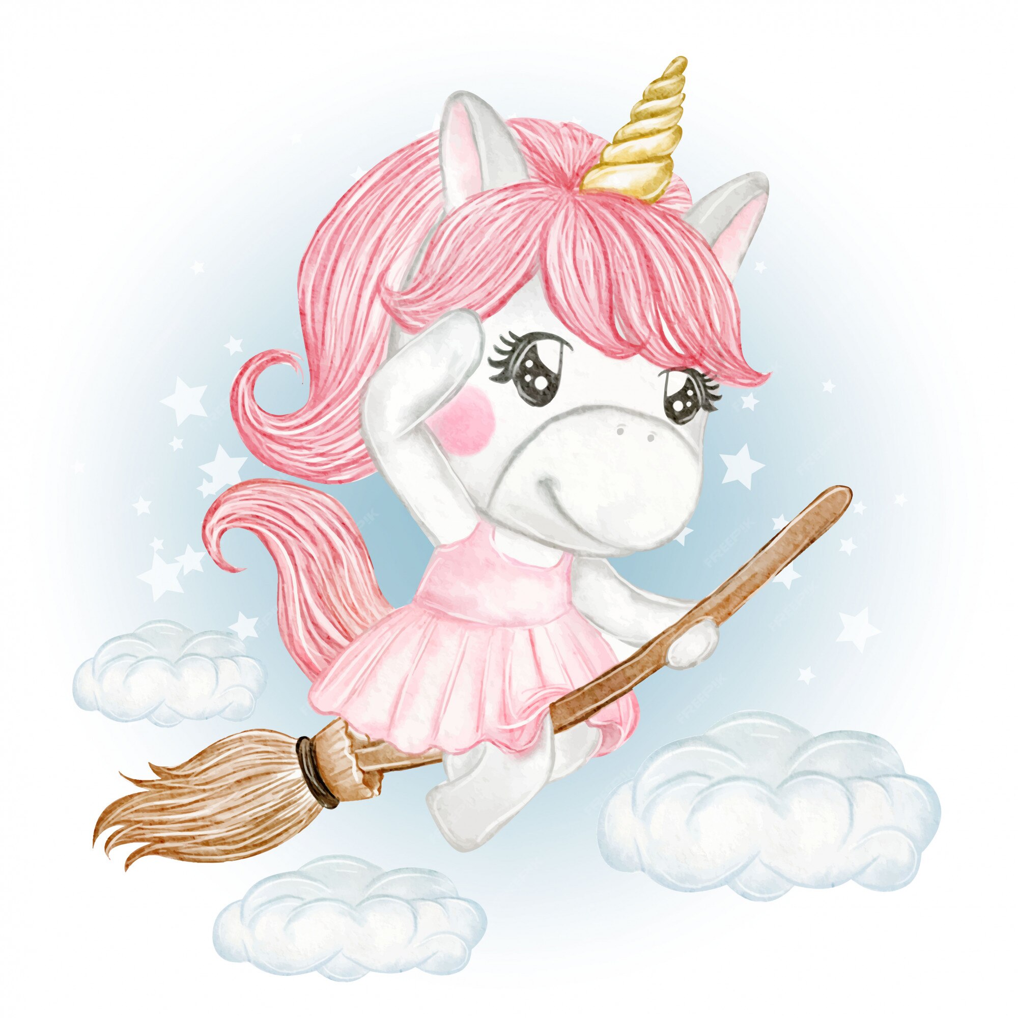 Bonitinha Princesa Desenho Abraçando Boneca Unicorn Fada Peluda Kawaii  Criança Bicarboninha Vai Para O Quarto Ilustração do Vetor - Ilustração de  quarto, convite: 222156707