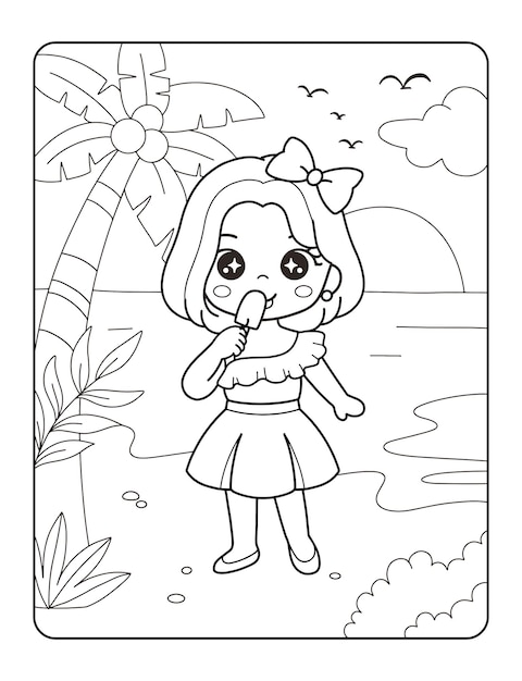 Desenhos para colorir gratuitos de kawaii para imprimir - Kawaii - Just  Color Crianças : Páginas para colorir para crianças