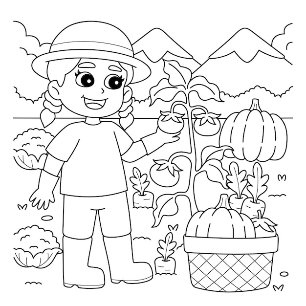 30 Desenhos de Vegetais para Colorir e Imprimir - Online Cursos Gratuitos