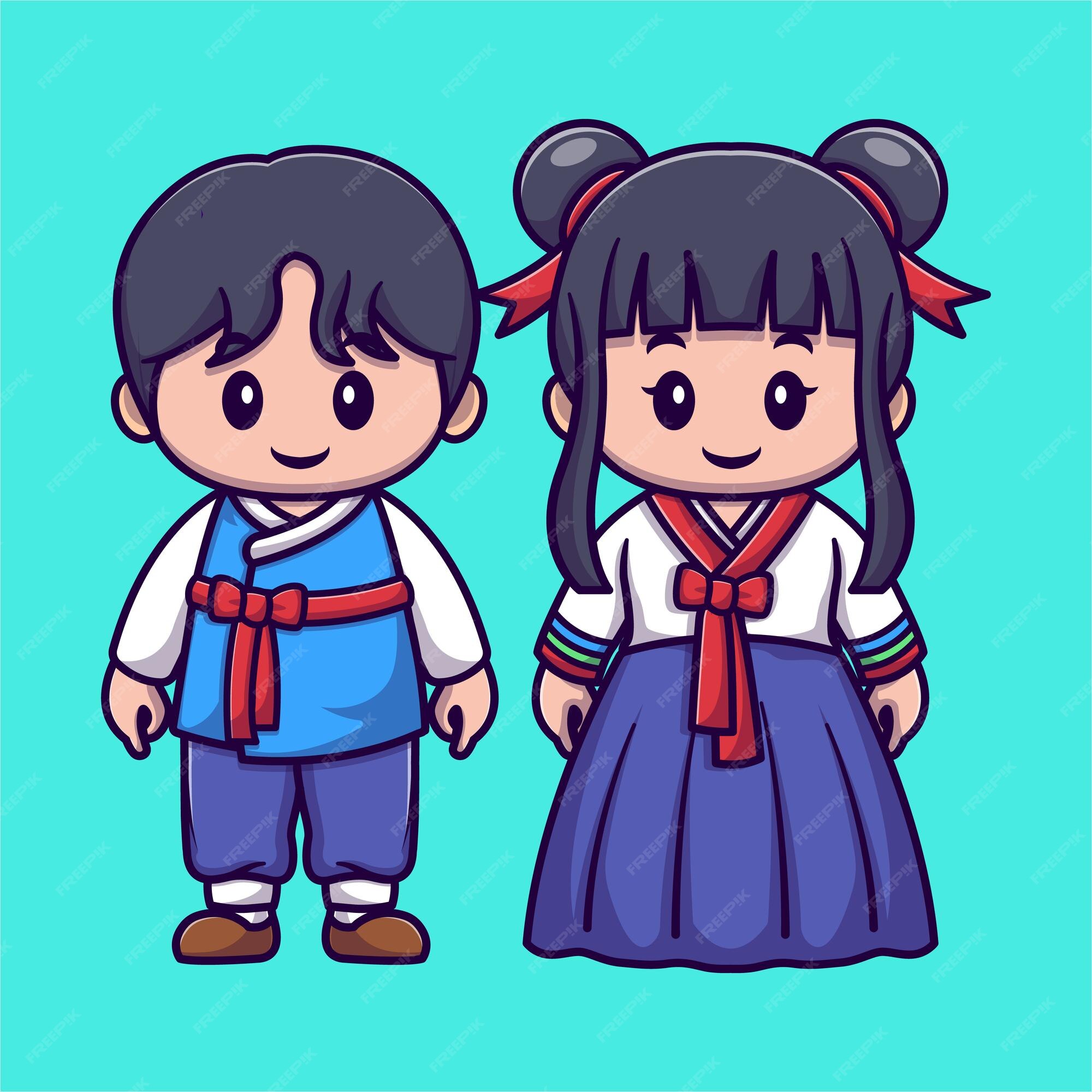 Coleção De Meninas E Meninos Bonitos Em Roupas Tradicionais De árabe.  Conjunto De Retratos Do Usuário Kawaii Ilustração do Vetor - Ilustração de  pessoa, roupa: 252306397