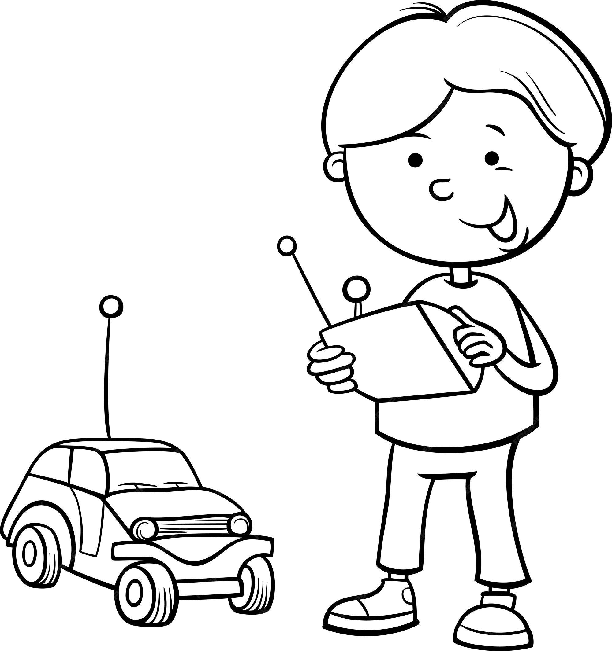 Desenho de Carro de brinquedo para Colorir - Colorir.com