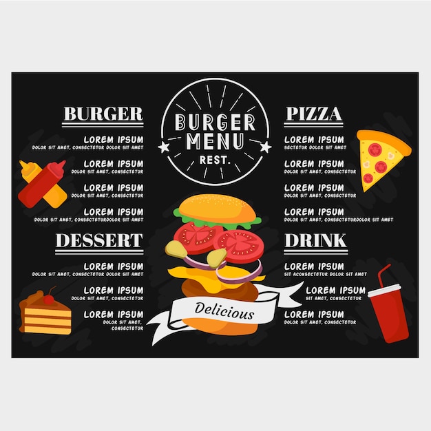 Menu Burger