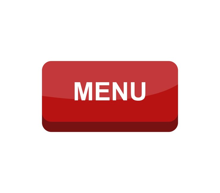Vetor menu de assinatura