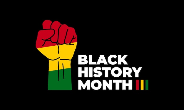 Vetor mês da história negra v4