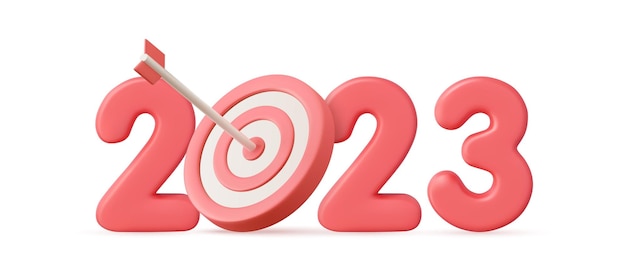 Meta e objetivos do ano novo de 2023