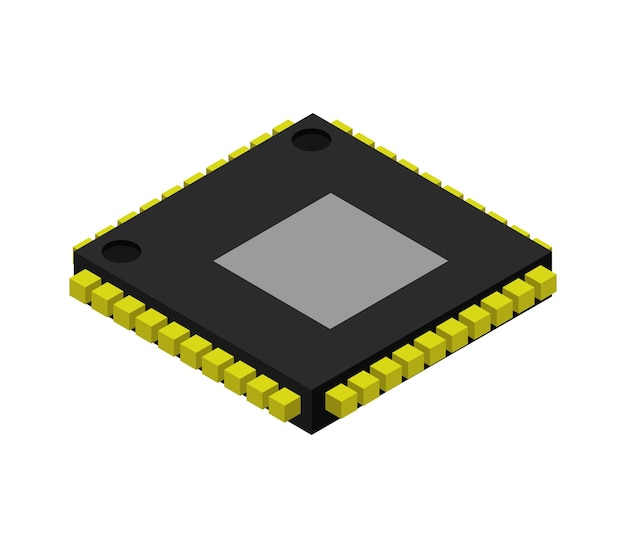 Microchip isométrico