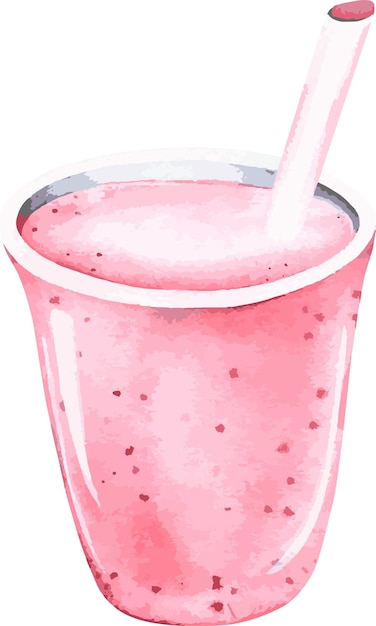 Milk-shake de frutas vermelhas