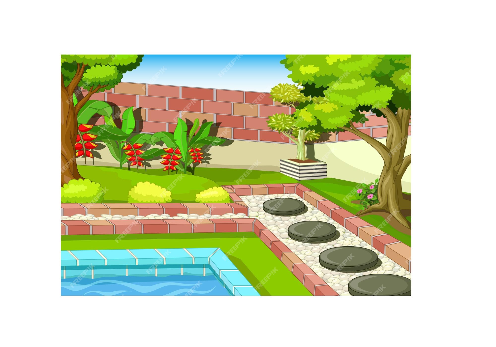 Minha Casa No Quintal 2 Vetor Premium quintal-on-behance