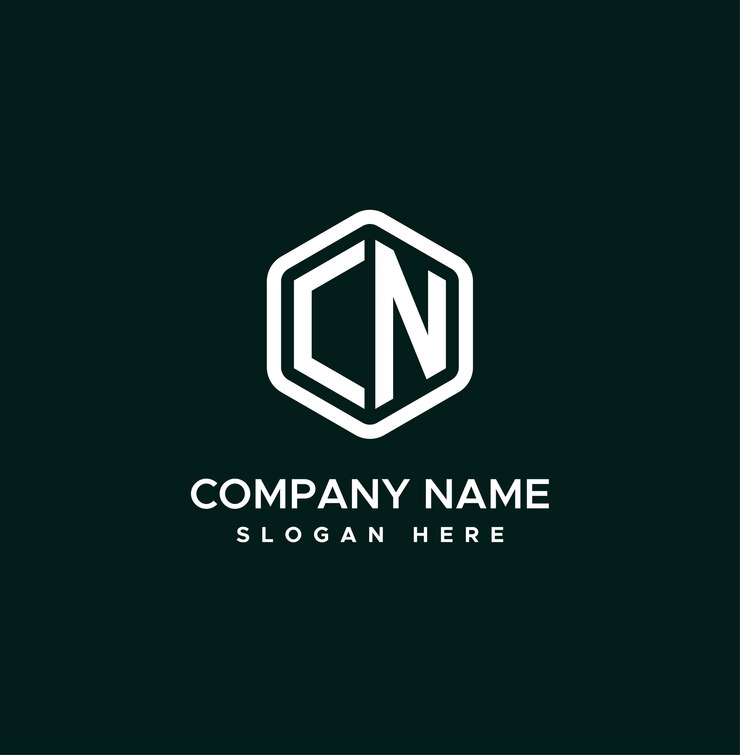 Minimalista amor inicial letra CN logotipo Será adequado para qual empresa ou marca começar th