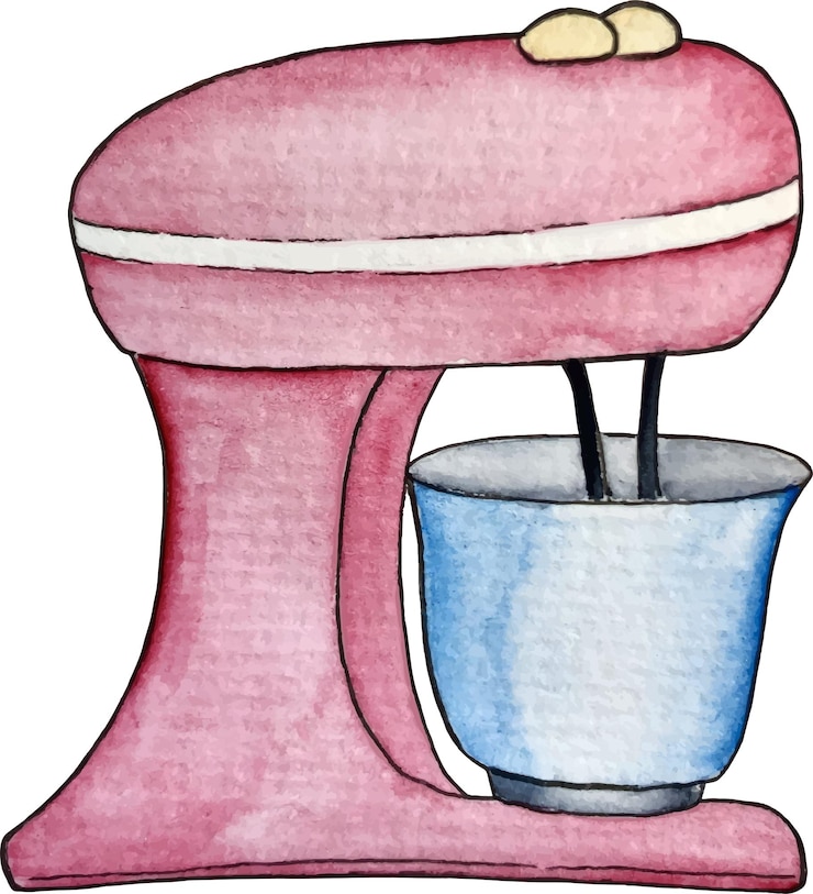 Vetor misturador de aquarela