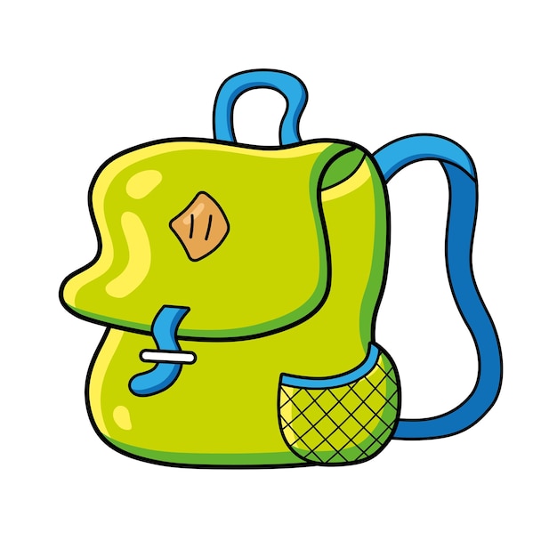 Mochila verde